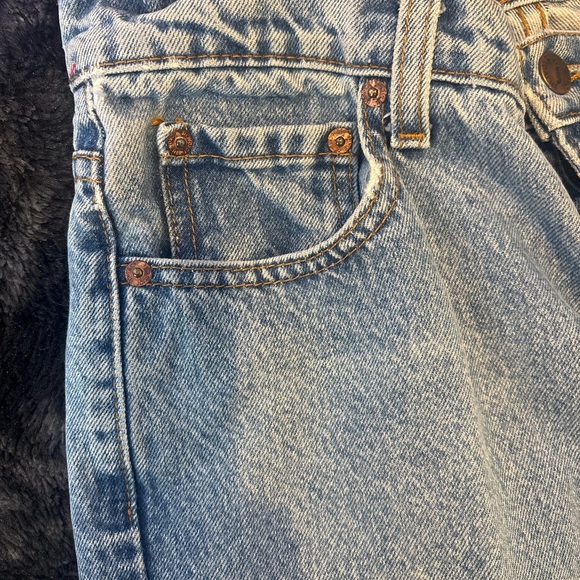 Vintage 90s Jordache Light Blue Denim Jeans high raise tapered mom jeans 11/12 - Picture 3 of 7